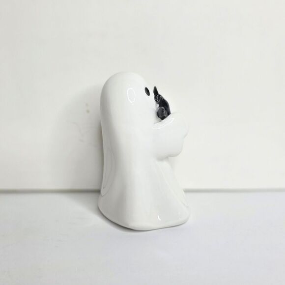Ghost With Bat Ceramic Figurine Target Hyde And Eek Boutique Halloween 2025 NEW - Picture 5 of 7
